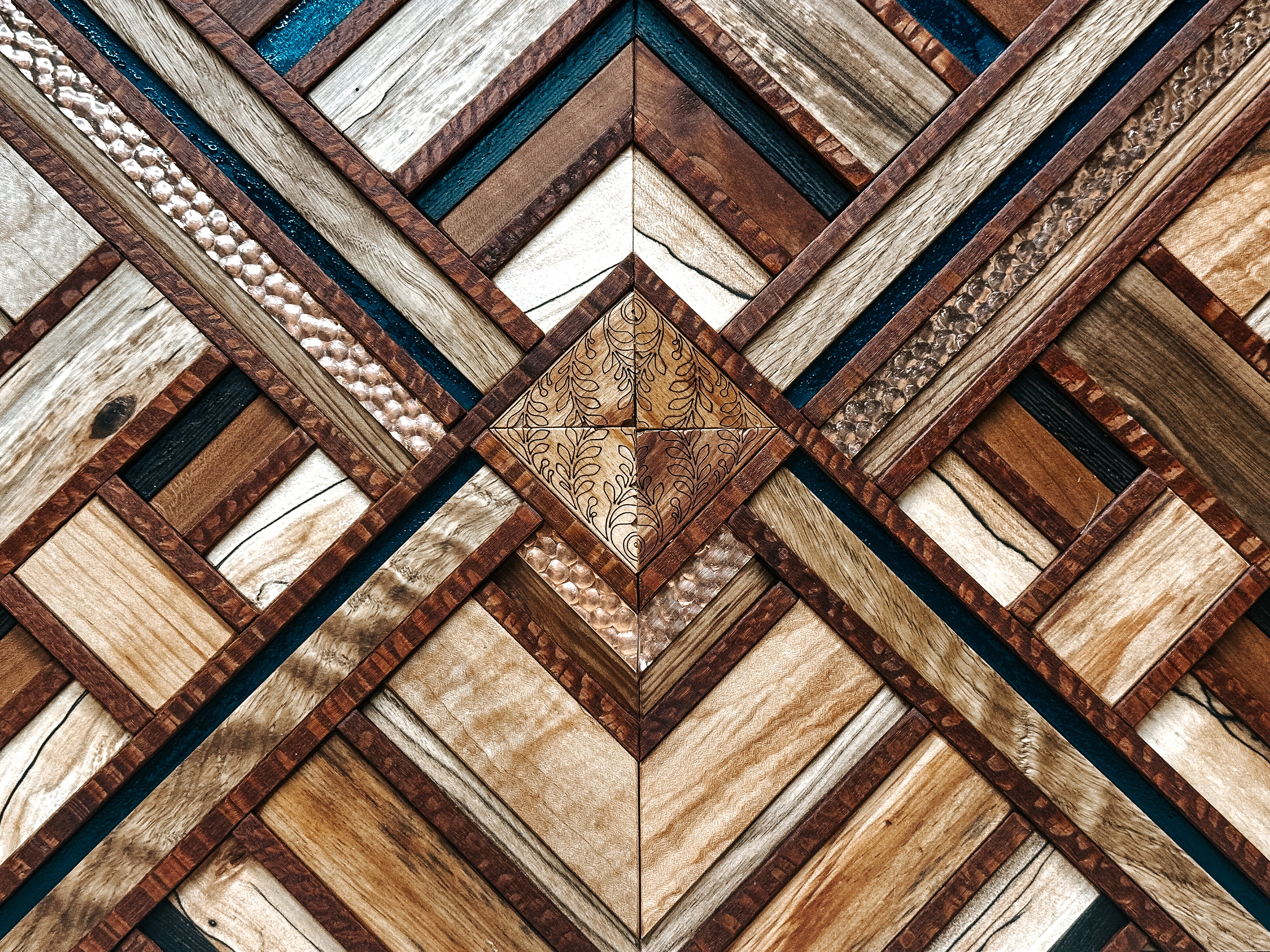 Norwegian Cabin Mosaic