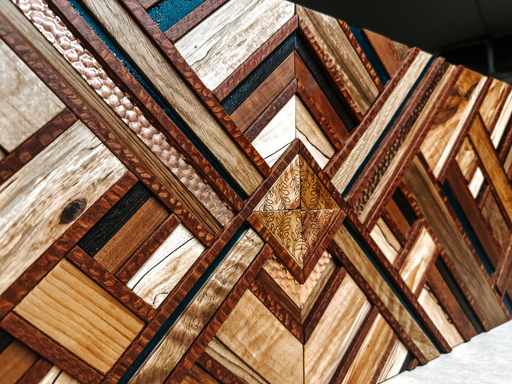 Norwegian Cabin Mosaic