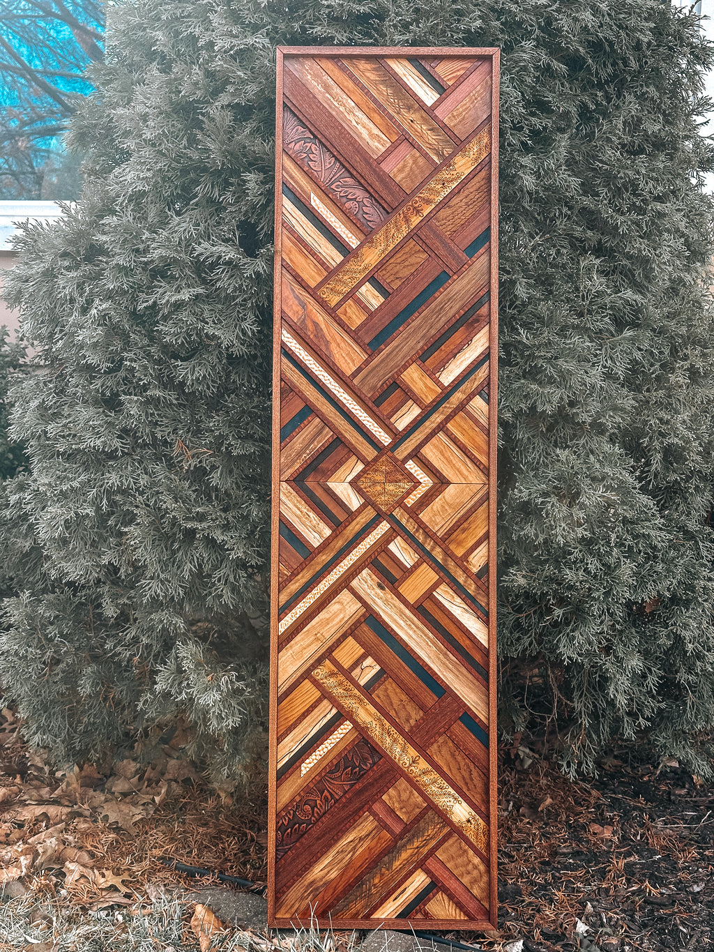 Norwegian Cabin Mosaic
