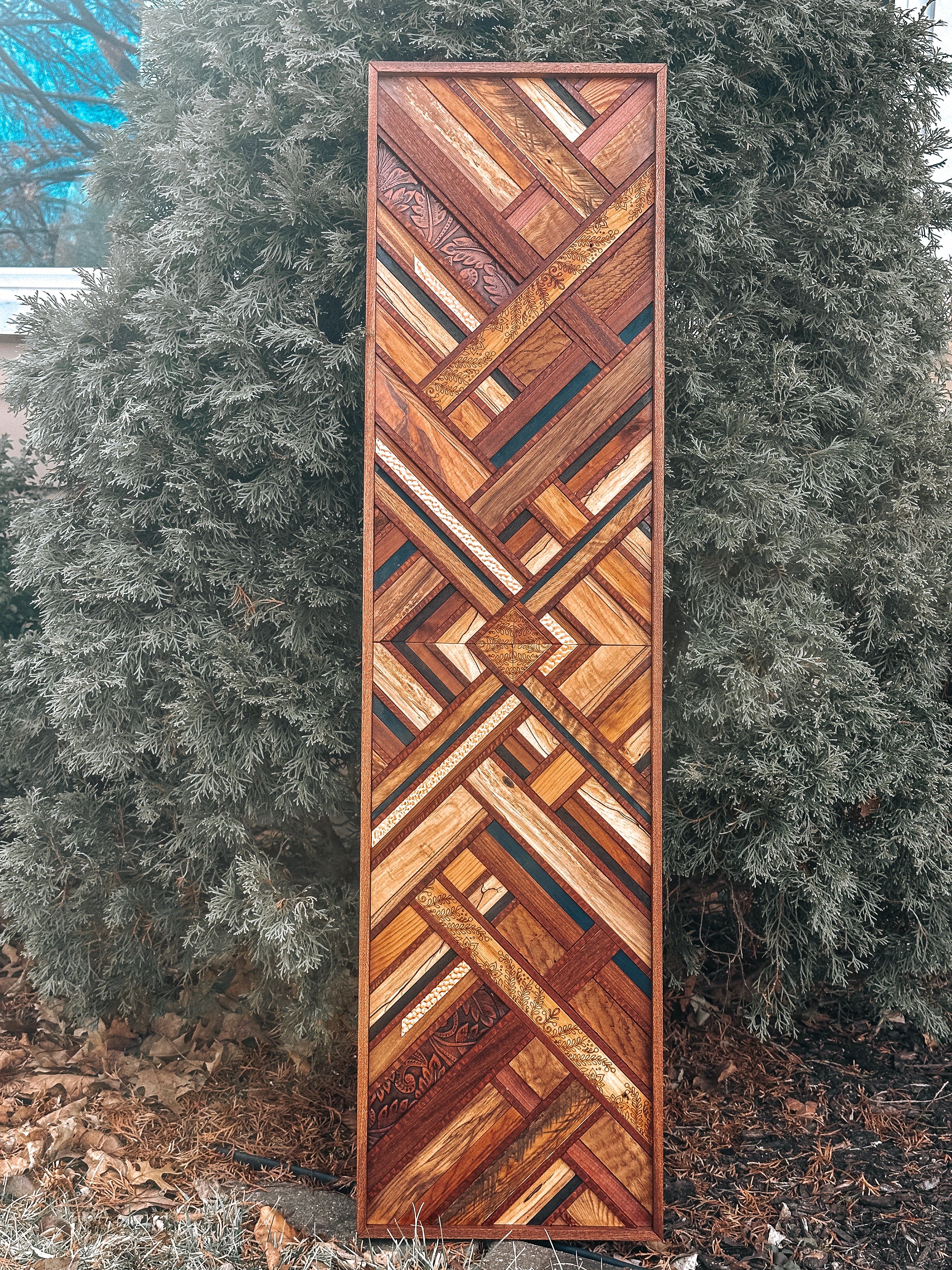 Norwegian Cabin Mosaic