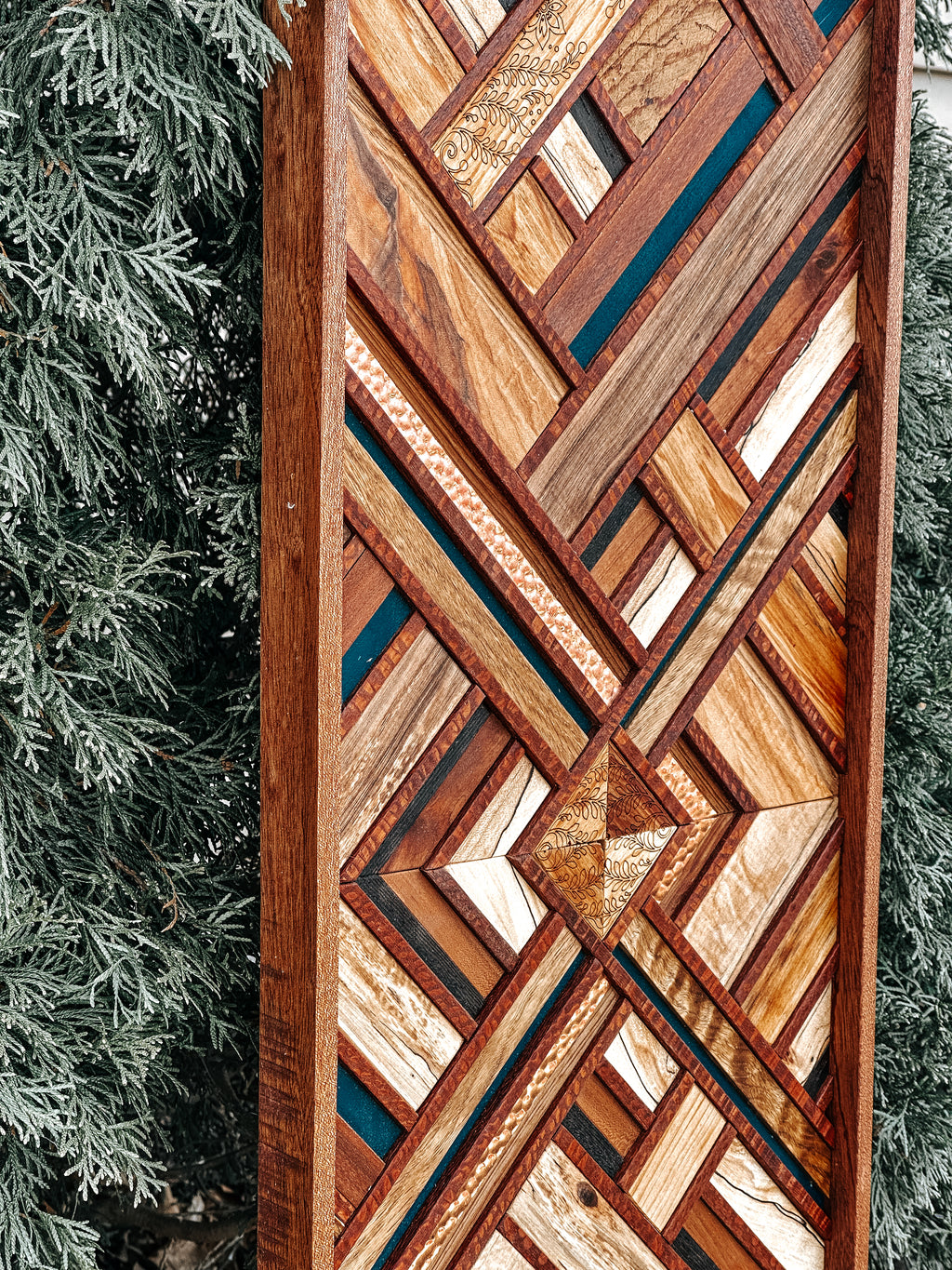 Norwegian Cabin Mosaic