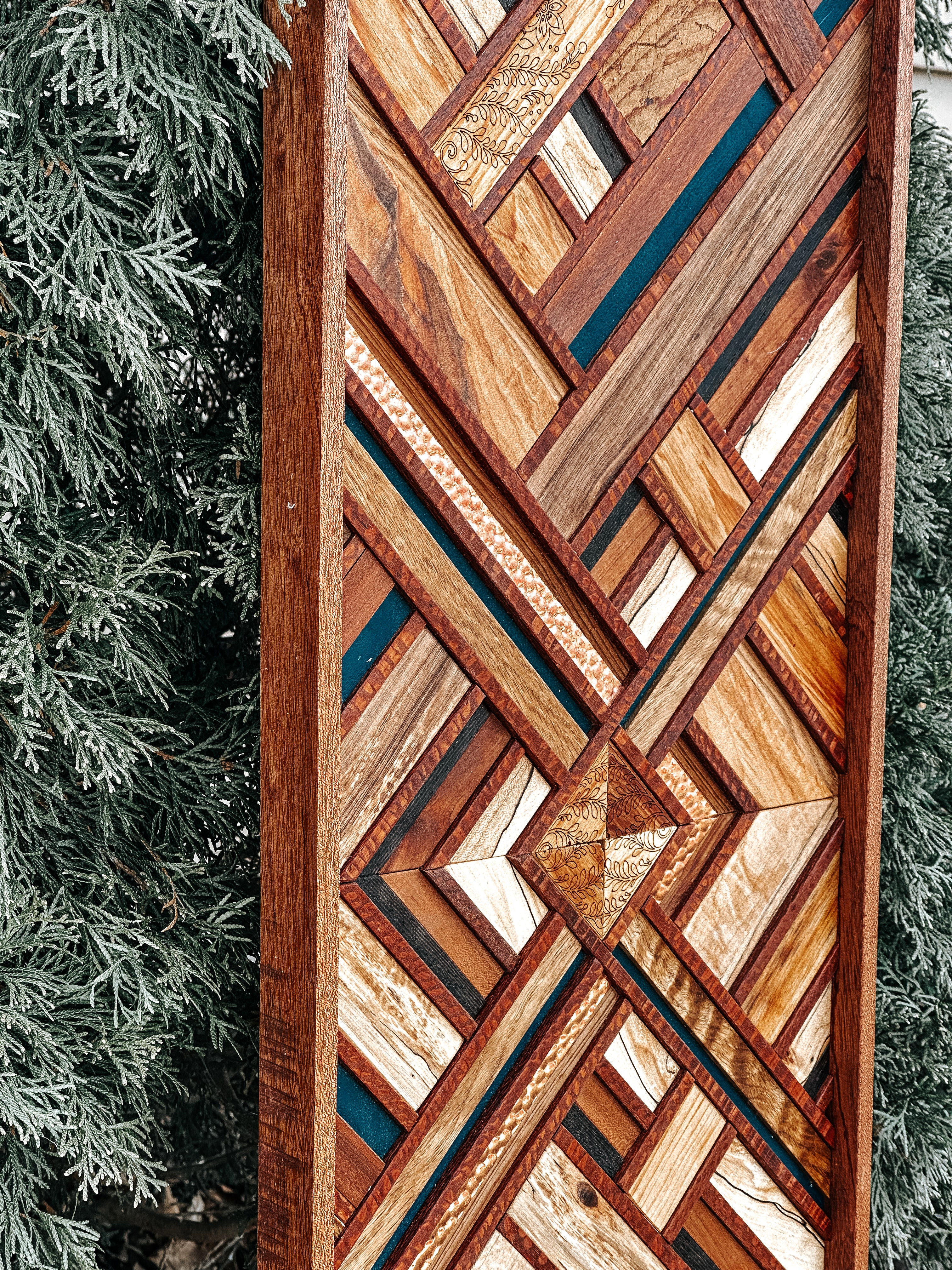 Norwegian Cabin Mosaic