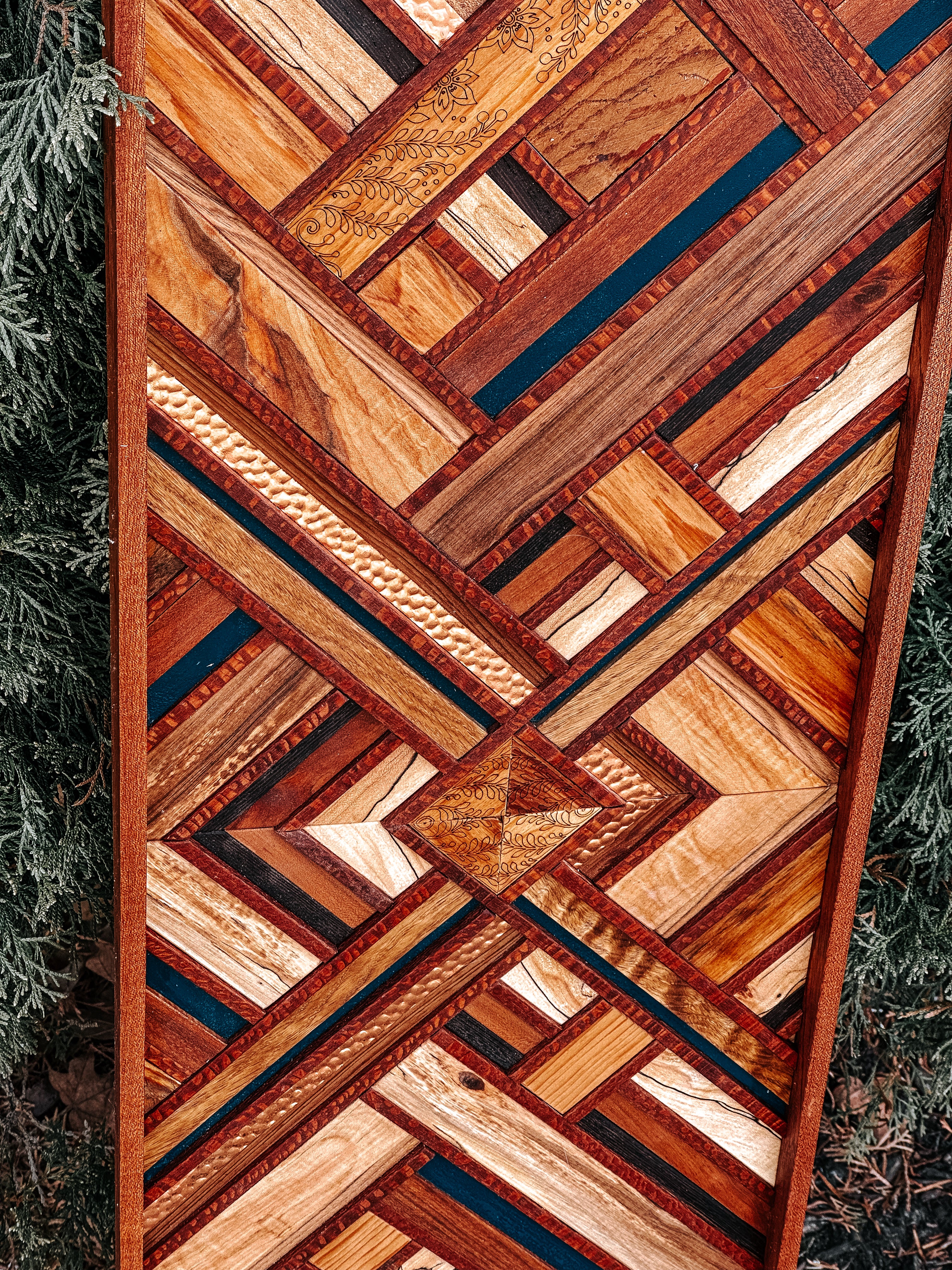 Norwegian Cabin Mosaic
